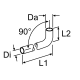 Webasto Schlauch Heizwassersystem D 22, L = 1020