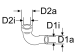 Webasto Schlauch Heizwassersystem D1i = 15/D1a = 22, D2i = 18/D2a = 25