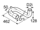 Webasto Formschlauch Heizwassersystem D1i = 20/D2i = 15, D1a = 27/D2a = 22
