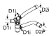 Webasto Kombiventil Heizwassersystem D1i = 18, D2i = 22