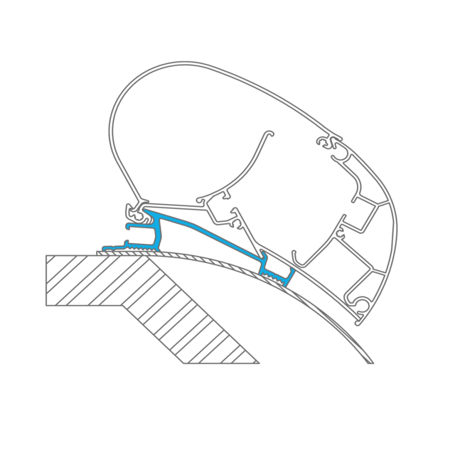 Dometic PerfectRoof Adapter 017 9103103881