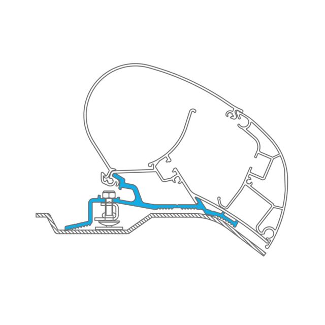 Dometic PerfectRoof Adapter 018 9600049961