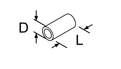 Webasto Stützhülse, zur Verstärkung von Kunststoffleitungen 8 x 15 Brennstoffsystem