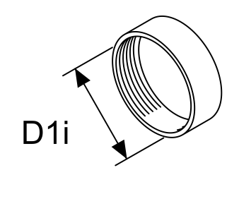Webasto Endkappe Heizluftsystem D1i = 90 mm, sw