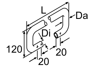 Webasto Schlauch Heizwassersystem Di = 20/Da = 27, L = 2200