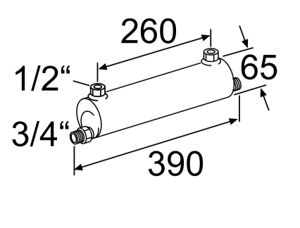 Webasto Warmwasserbereiter mit Isolierschalen ohne Rohrverschraubung Heizwassersystem