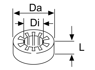 Webasto Gummiprofil (Schwarz) Heizwassersystem Di = 22/Da = 46,5, L = 20, BMW
