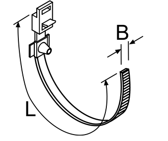Webasto Kabelbinder mit Befestigungsauge Montageteile Beutel 10 Stück