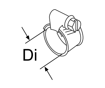 Webasto Schlauchschelle Montageteile Di = 16 ... 24, EdSt, 20 Stück