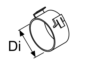 Webasto Federbandschelle Typ E Montageteile Di = 28mm, schwarz