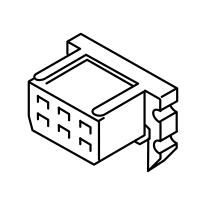Webasto Steckhülsengehäuse 6-polig, 50 Stück Zubehörteile