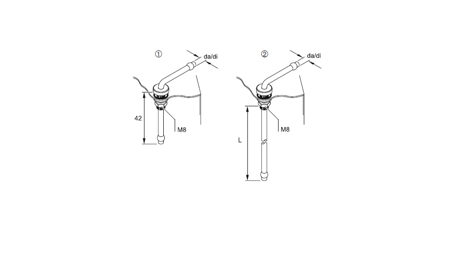 EBERSPÄCHER Tankanschluss für PKW da = 4 mm, di = 2 mm, L = 295 mm